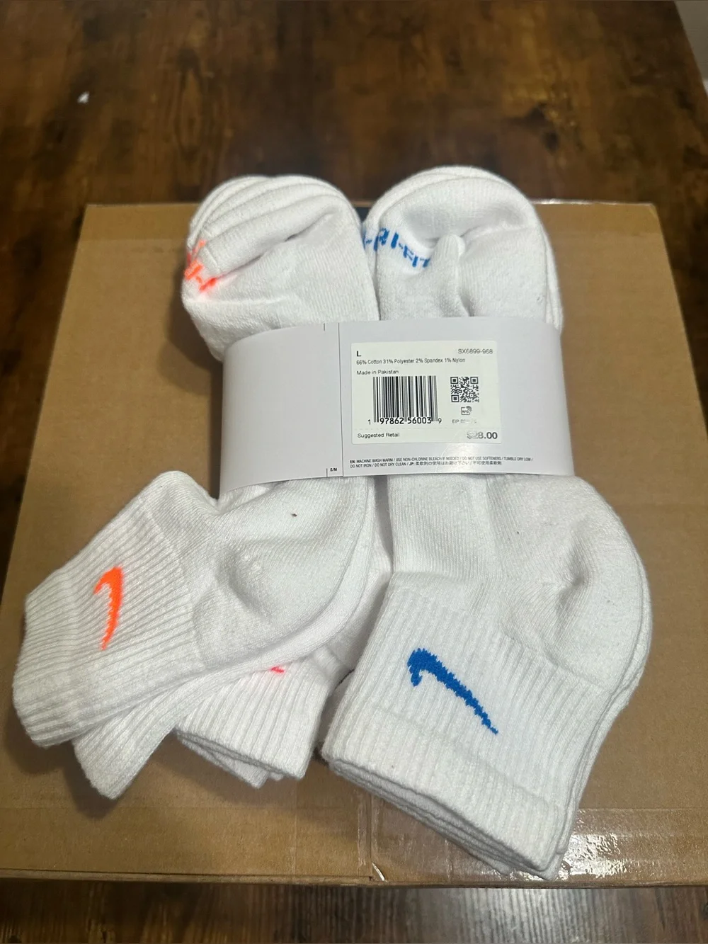 Nike Everyday Socks.. 6 Pack